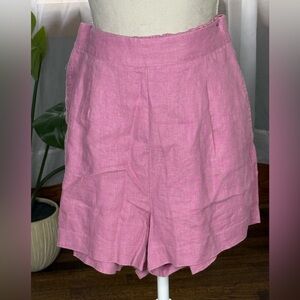 ☀️SUMMER CLEARANCE SALE☀️ Madewell NWT linen Pink Women's Shorts